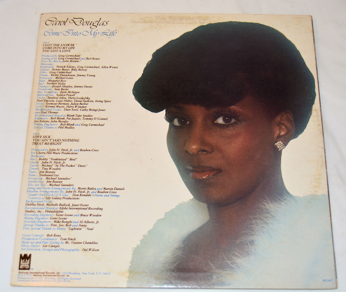 Douglas, Carol - Come Into My Life