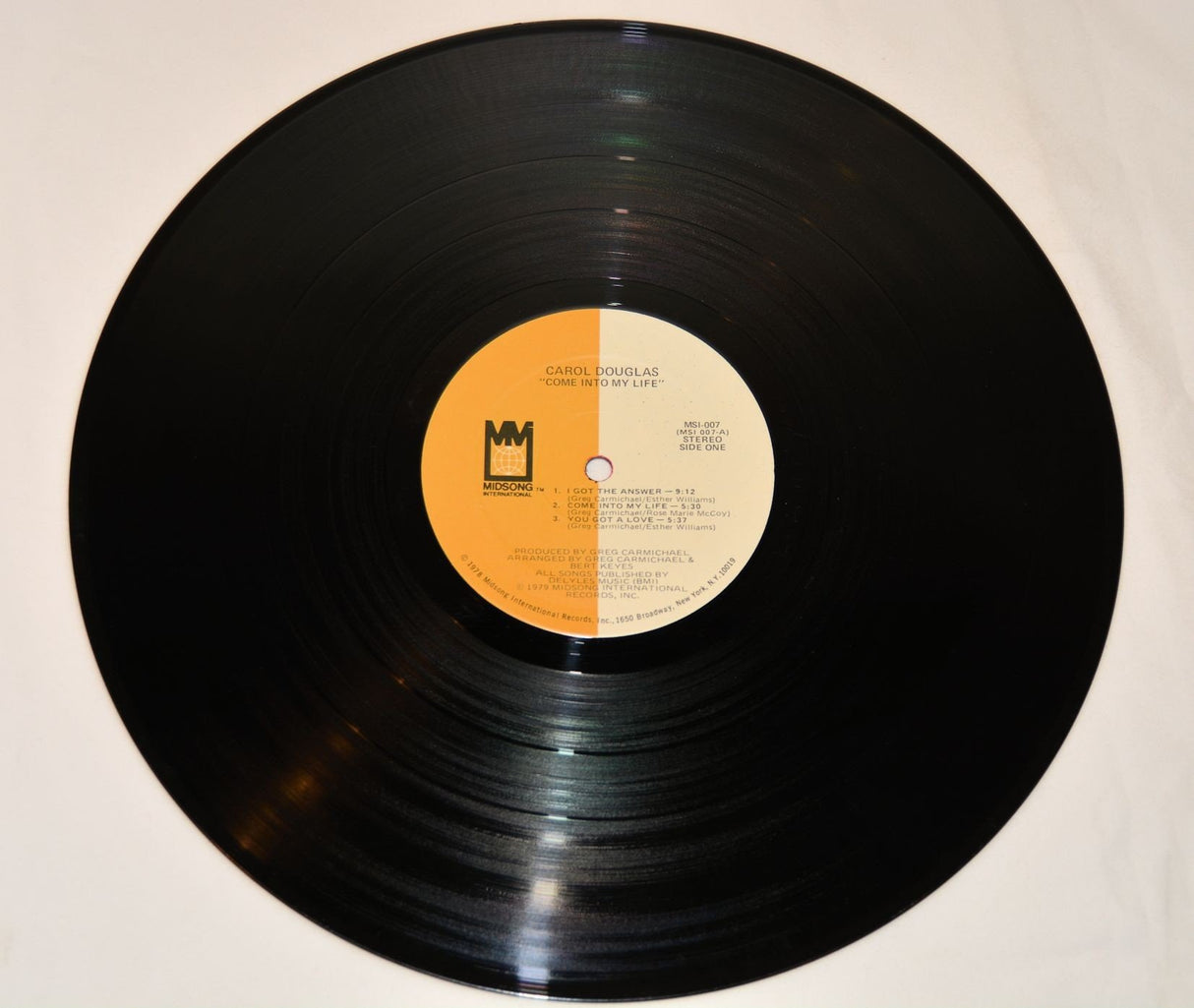 Douglas, Carol - Come Into My Life