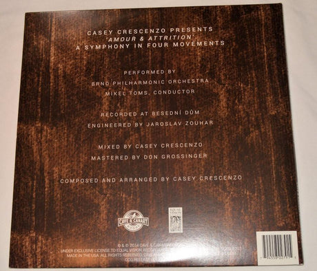 Crescenzo, Casey - Amour & Attrition