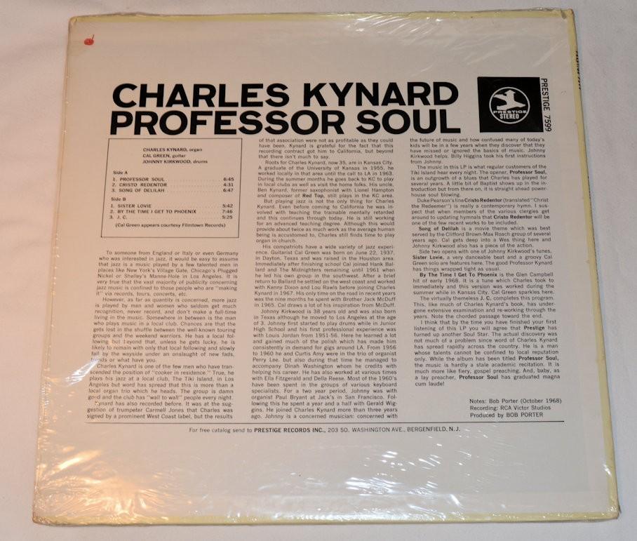 Kynard, Charles - Professor Soul