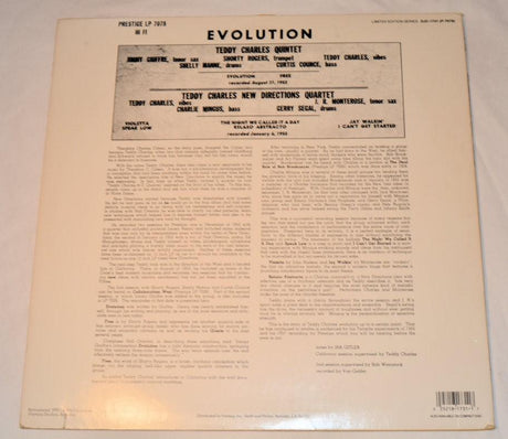 Charles, Teddy - Evolution