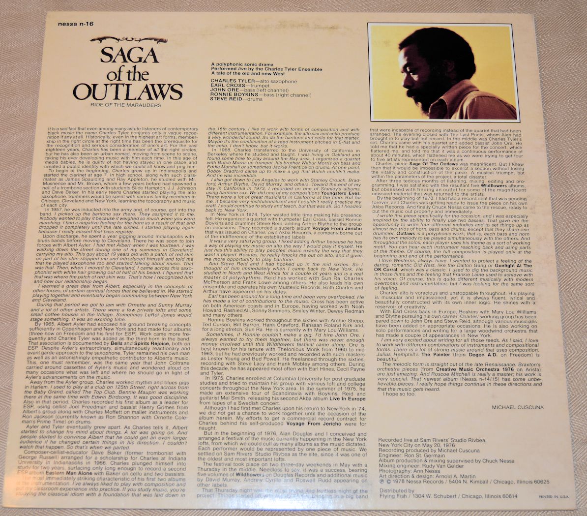 Tyler, Charles - Saga Of The Outlaws