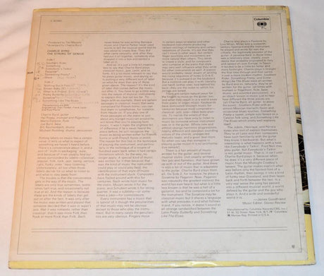 Byrd, Charlie - Stroke Of Genius