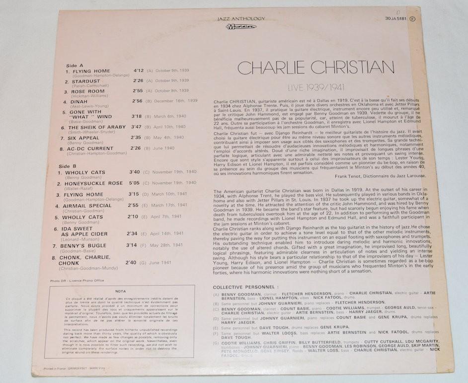 Christian, Charlie - Live 1939-1941