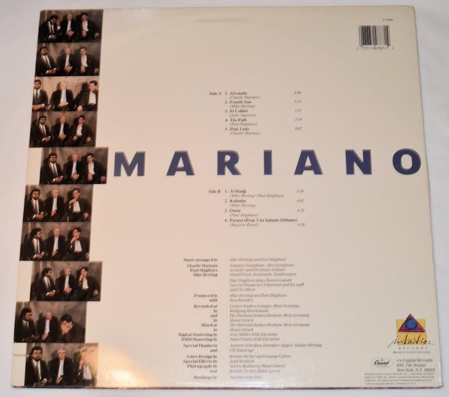 Mariano, Charlie - Mariano