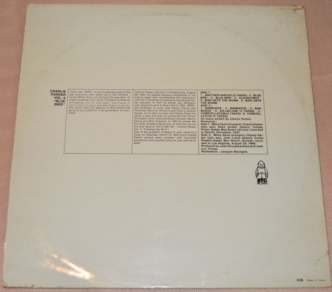 Parker, Charlie - The Complete Charlie Parker Vol. 4