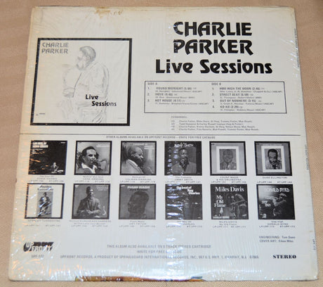 Parker, Charlie - Live Sessions