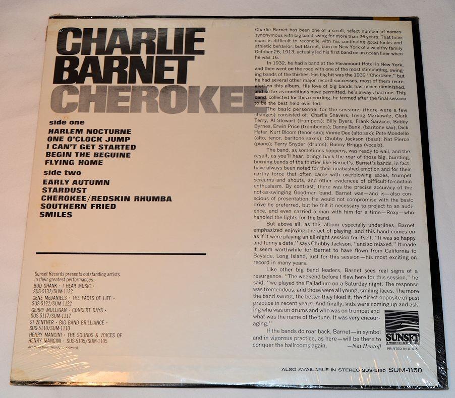 Barnet, Charlie - Cherokee