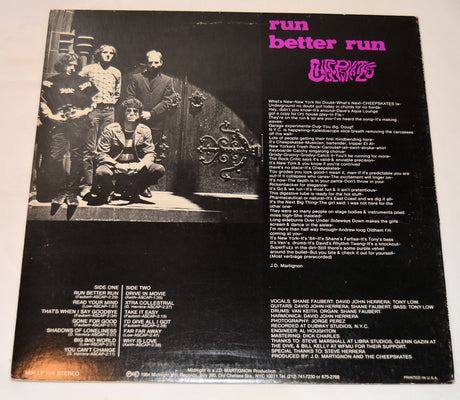 Cheepskates, The - Run Better Run