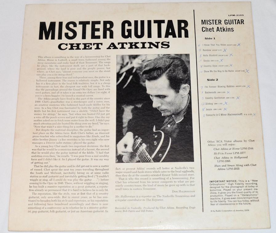 Atkins, Chet - Mister Guitar