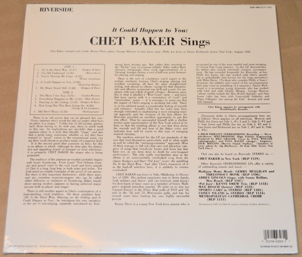 Baker, Chet - It Could Happen To You