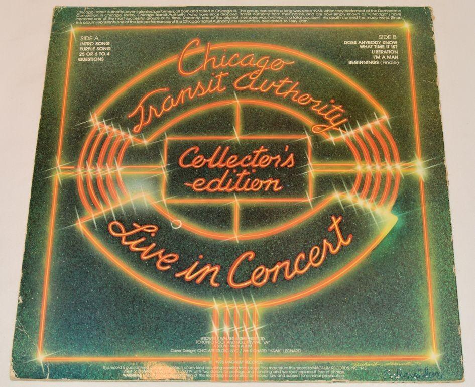 Chicago - Live In Concert