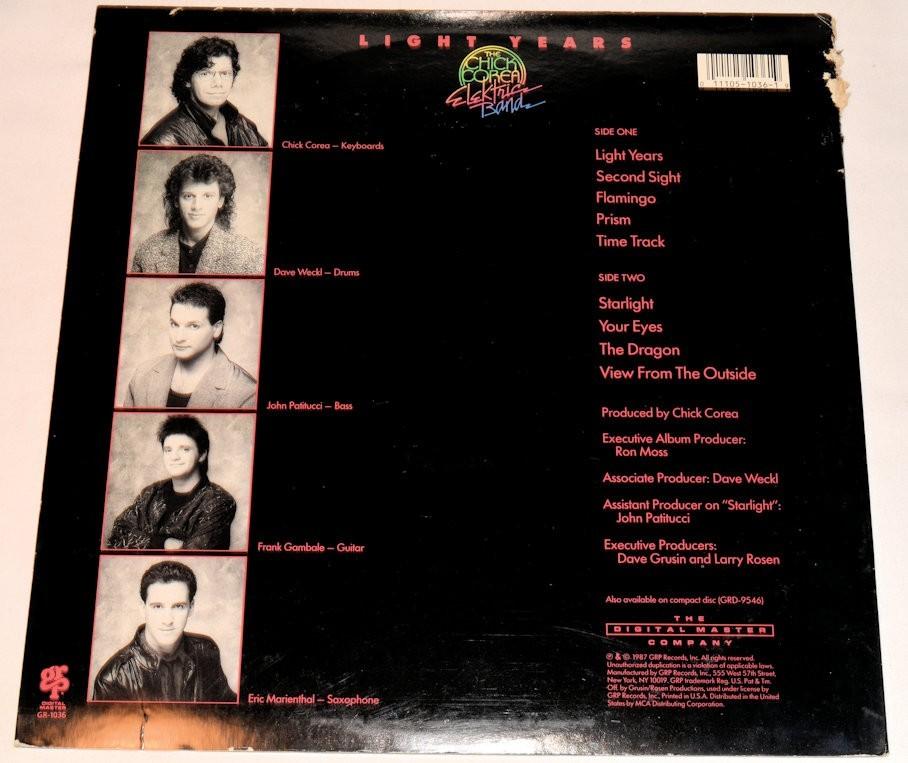 Corea, Chick - Light Years