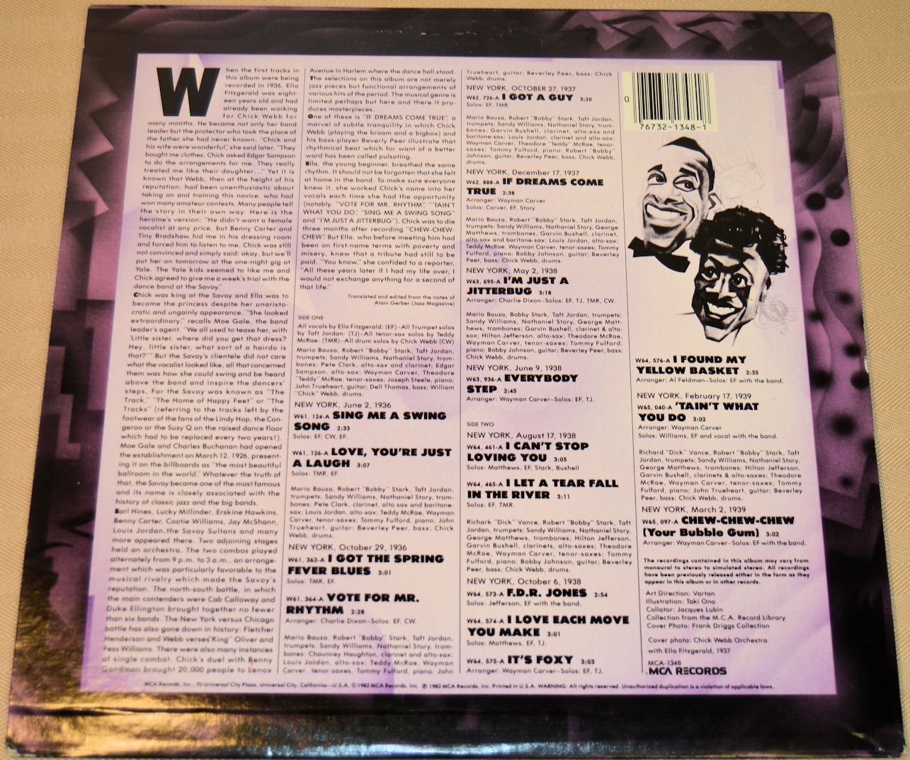 Webb, Chick / Fitzgerald, Ella - Princess of the Savoy