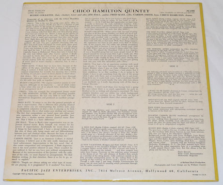 Hamilton, Chico Quintet - Featuring Buddy Collette