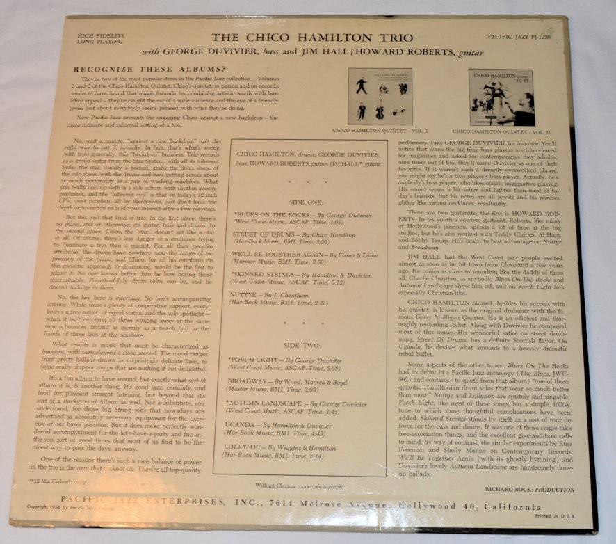 Hamilton, Chico - Chico Hamilton Trio