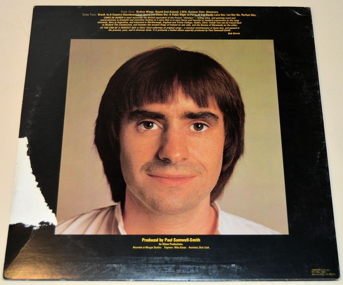 DeBurgh, Chris - End Of Perfect Day