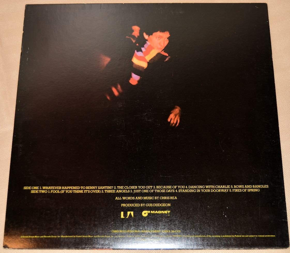 Rea, Chris - Whatever Happened To Benny Santini