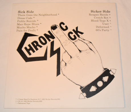 Chronic Sick - Cutest Band In Hardcore E.P.