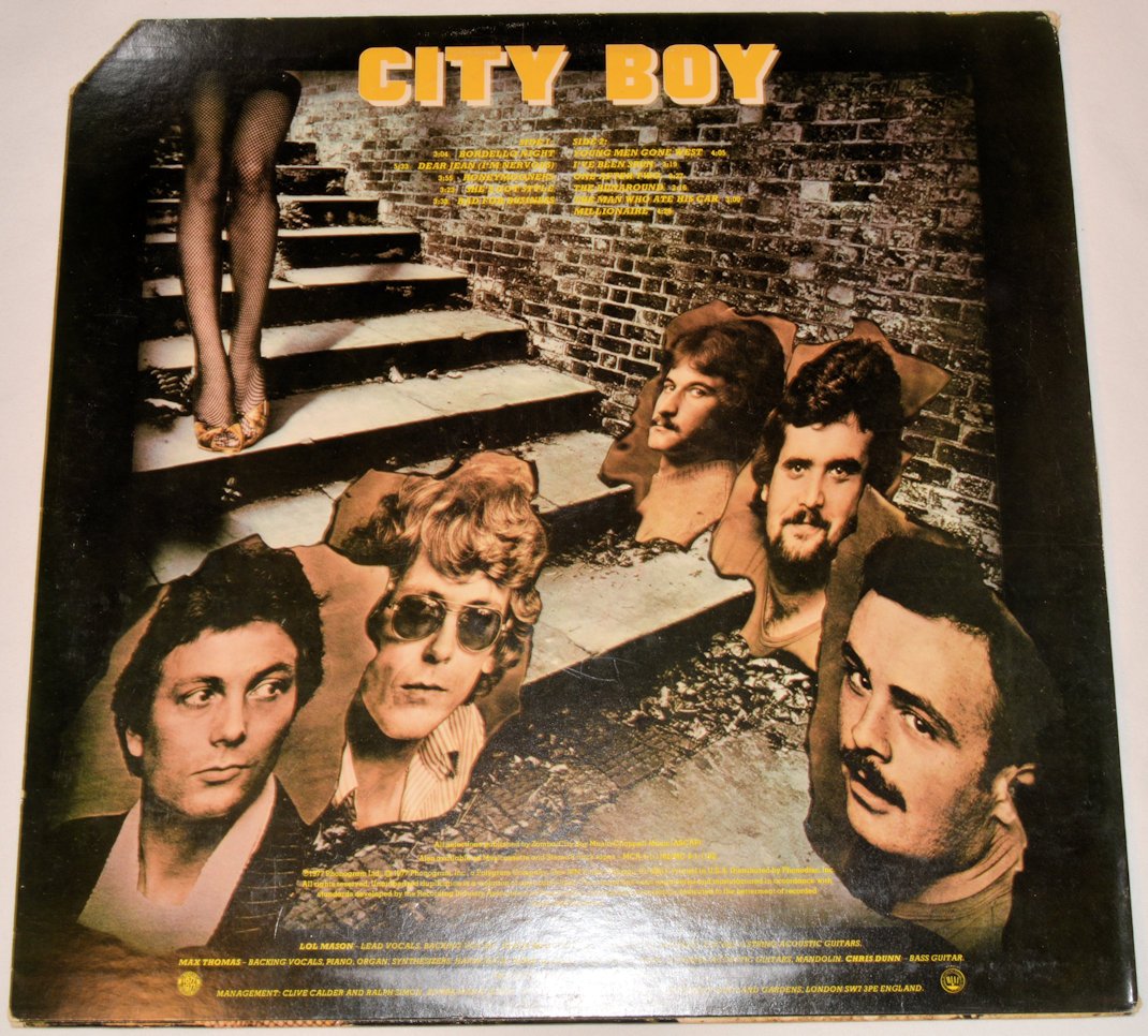 City Boy - Young Men Gone West