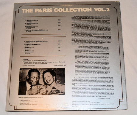 Brown, Clifford - The Paris Collection Vol. 2