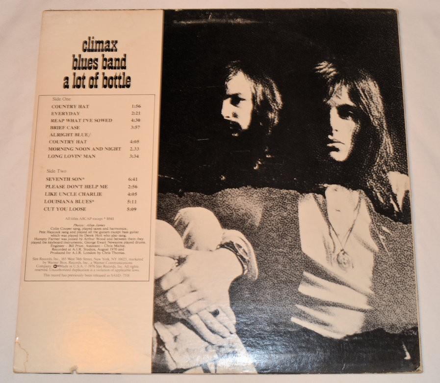 Climax Blues Band - A Lot Of Bottle