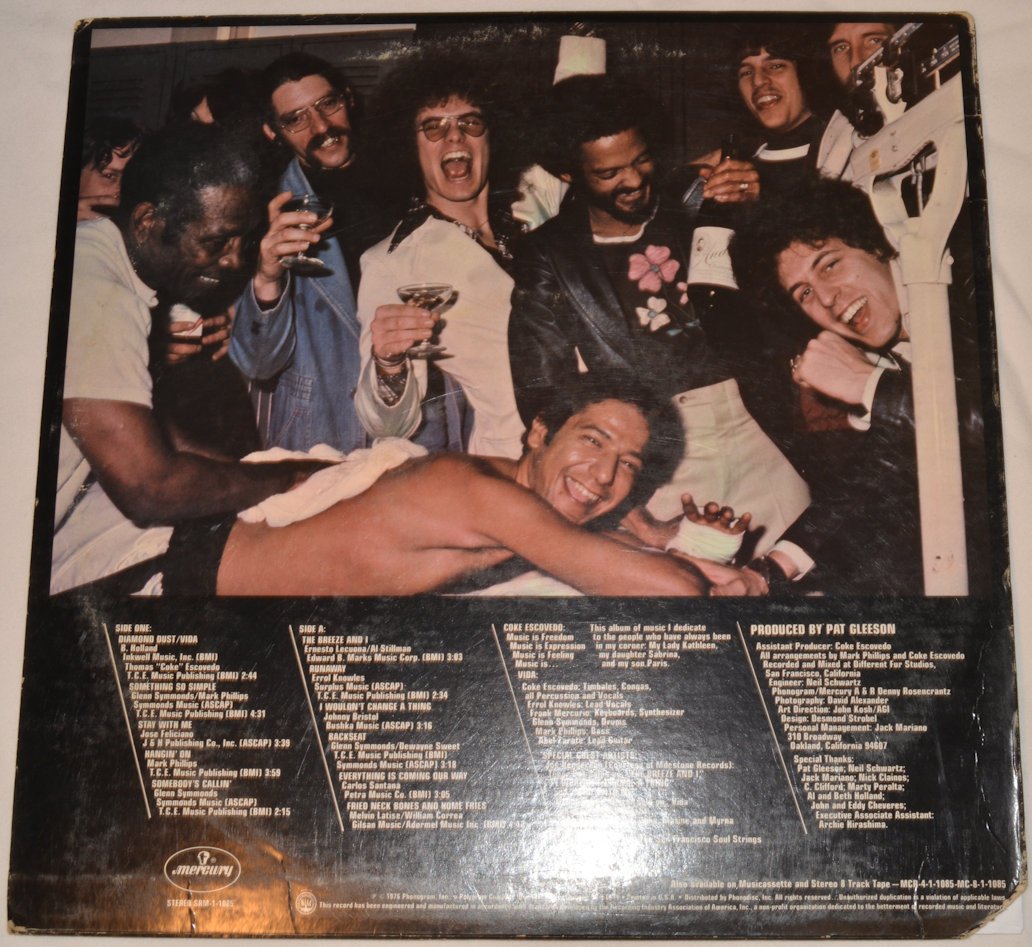 Escovedo, Coke - Comin' At Ya!