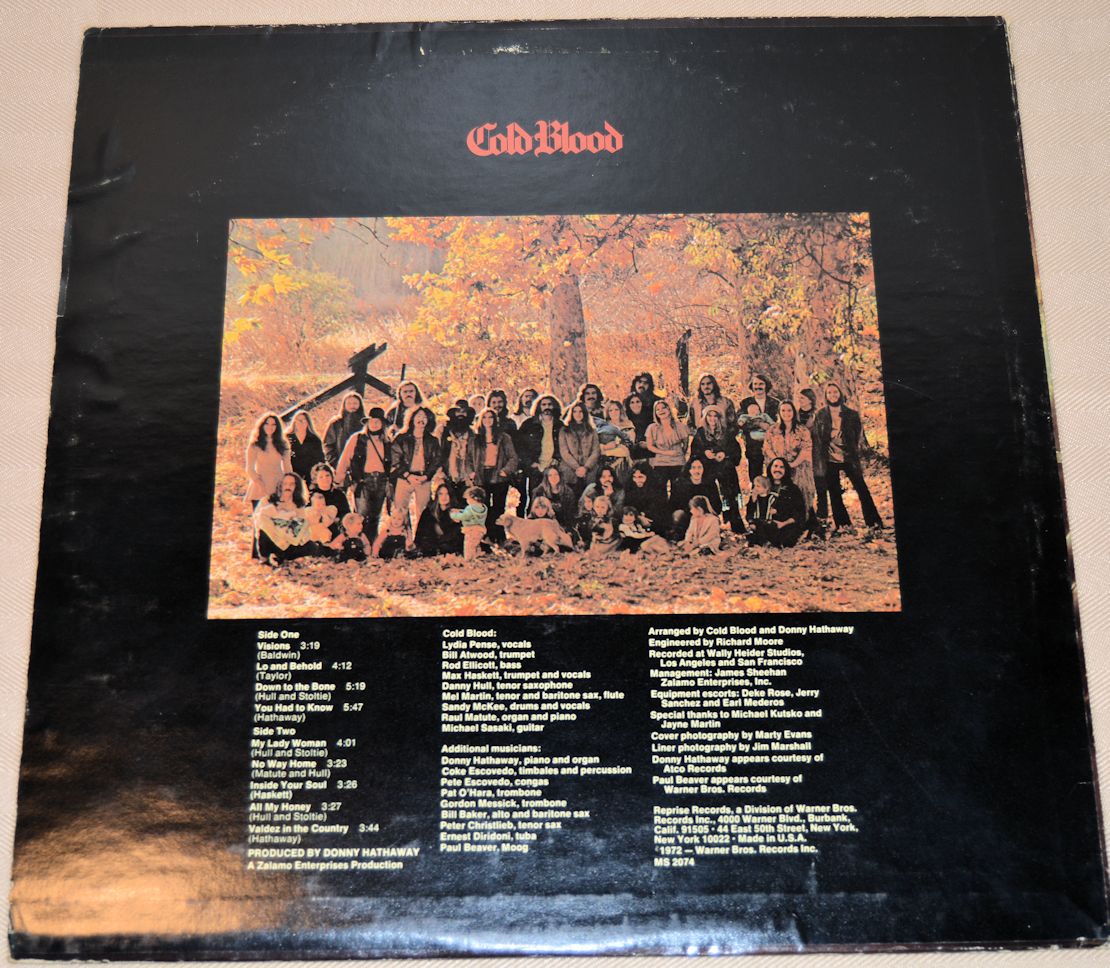 Cold Blood - First Taste Of Sin