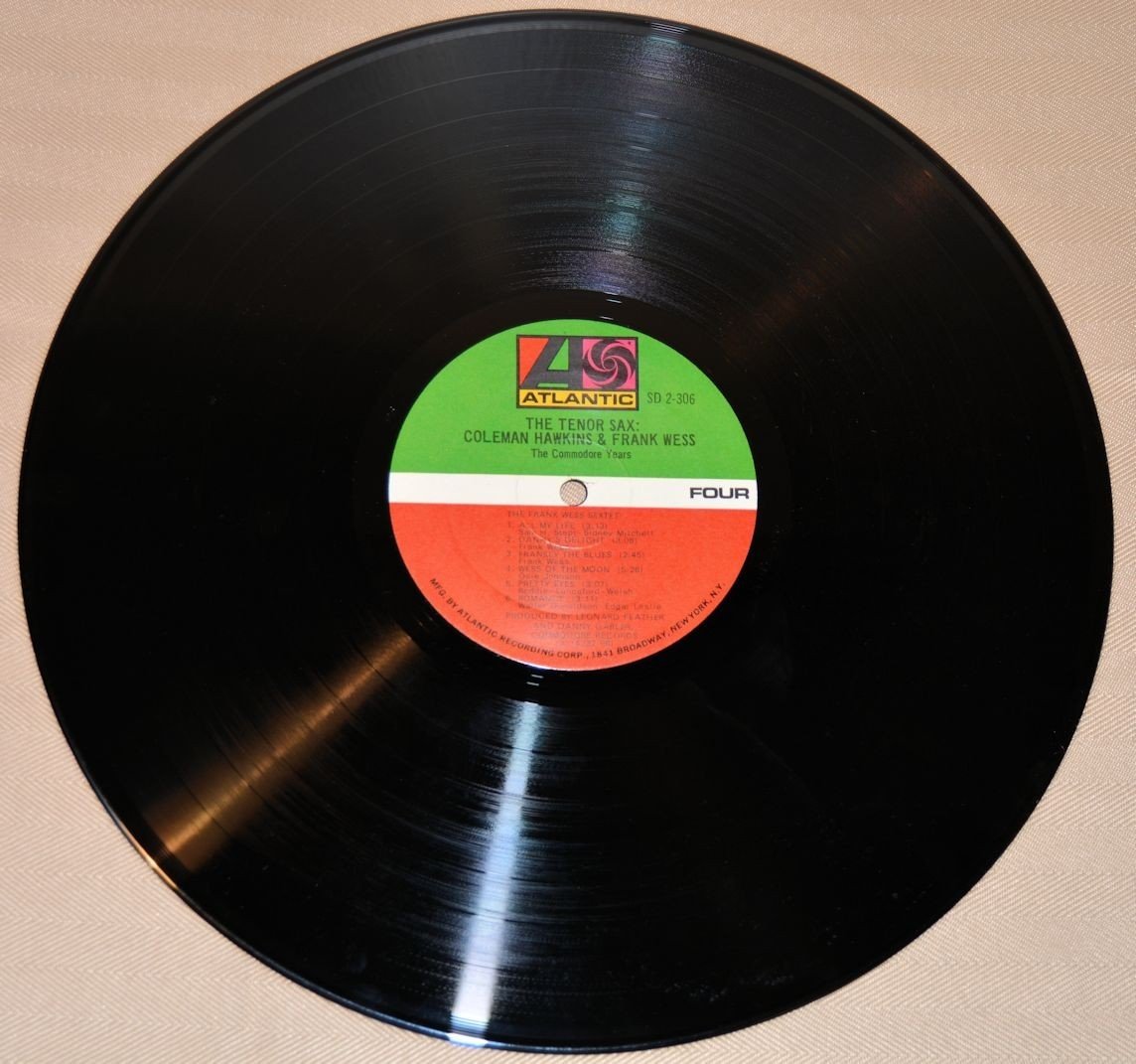 Hawkins, Coleman/Wess, Frank - Tenor Sax - The Commodore Years