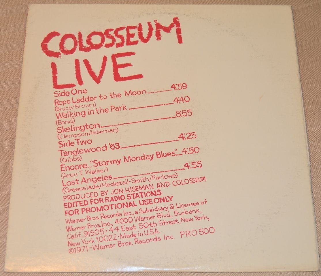 Colosseum - Live