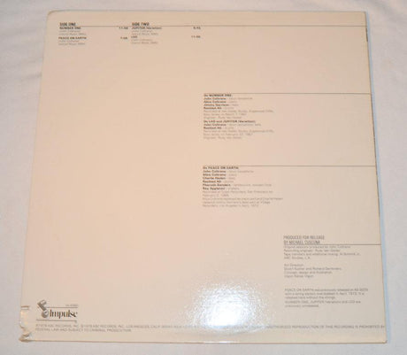 Coltrane, John - Mastery Of, Vol. III "Jupiter Variation"