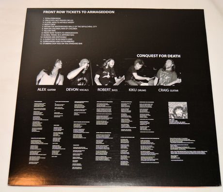 Conquest For Death - Front Row Tickets To Armageddon