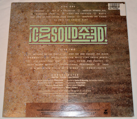 Consolidated - The Myth Of Rock