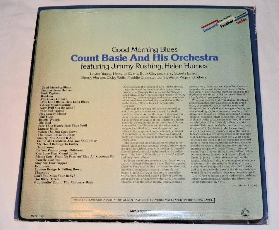 Basie, Count - Good Morning Blues