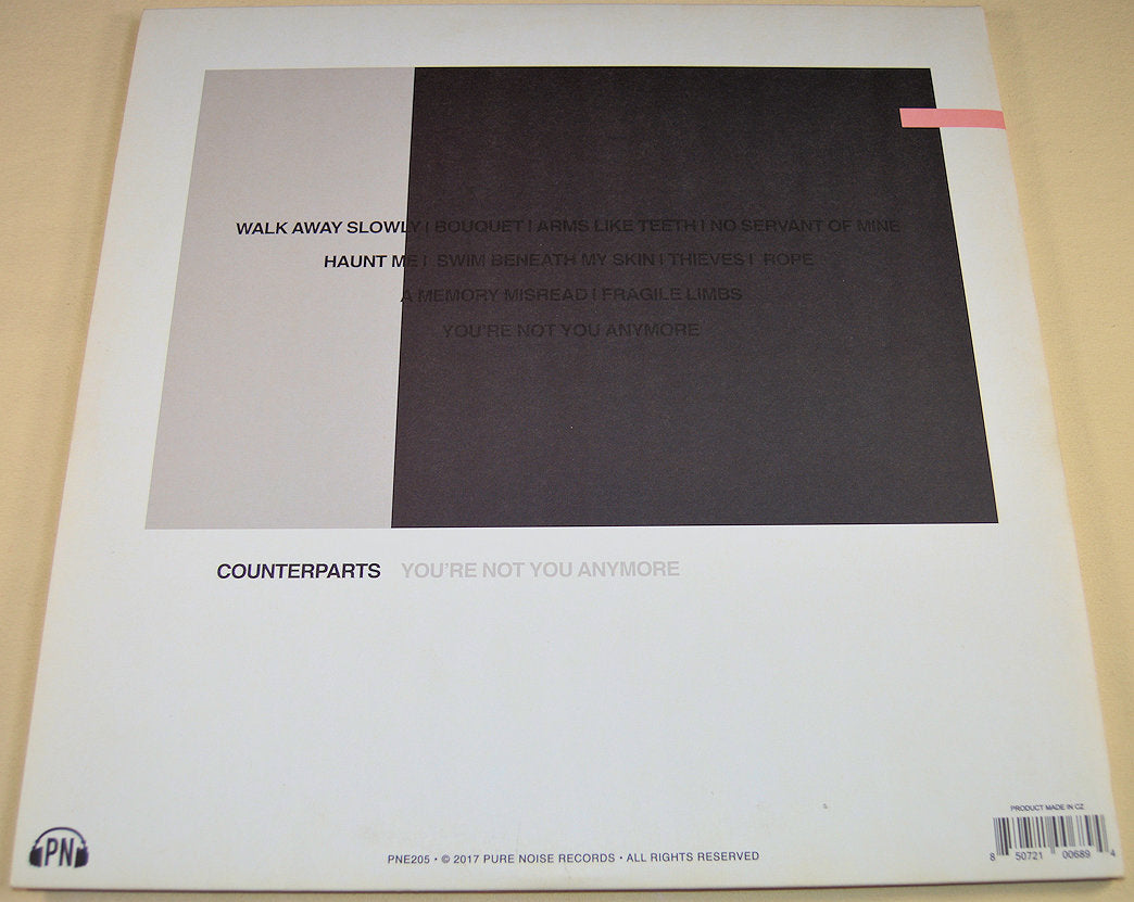 Counterparts – You're Not You Anymore
