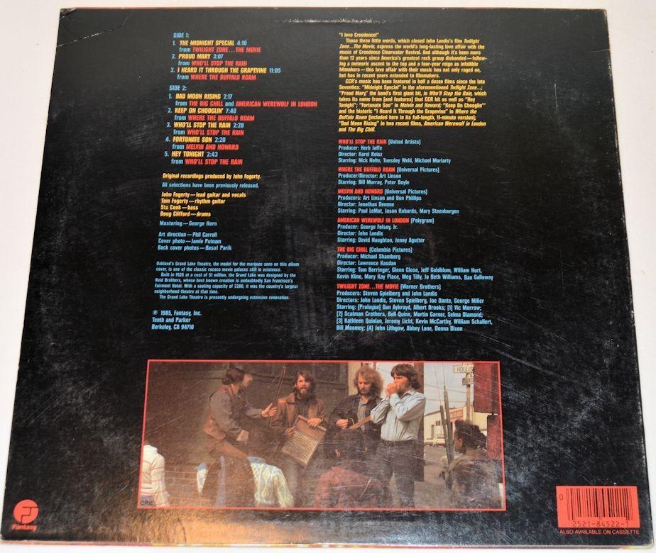 Creedence Clearwater - Movie Album