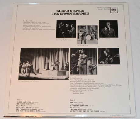 Cryan Shames - Sugar & Spice