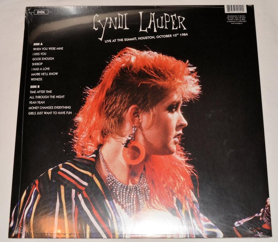 Lauper, Cyndi - Live At Summit 1984 – Joe's Albums