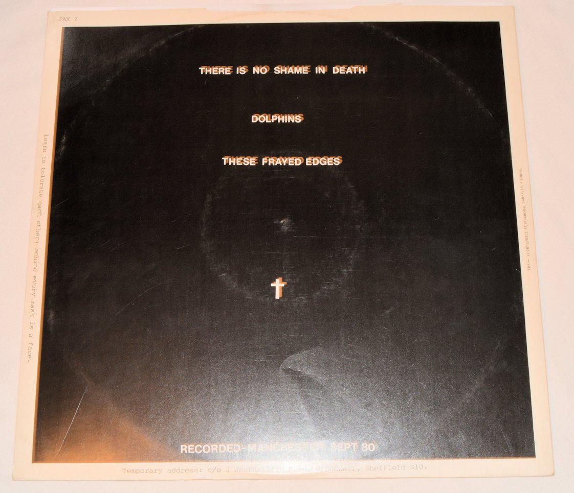 Danse Society - There Is No Shame In Death