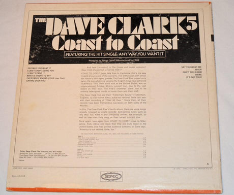 Dave Clark Five - Coast To Coast