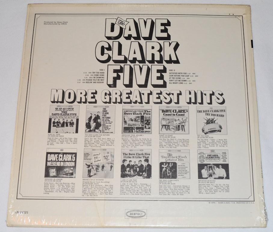 Dave Clark Five - More Greatest Hits