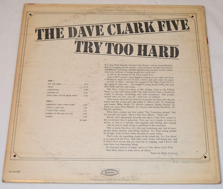 Dave Clark Five - Try Too Hard