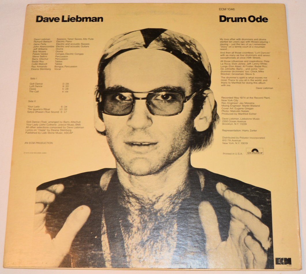Liebman, Dave - Drum Ode
