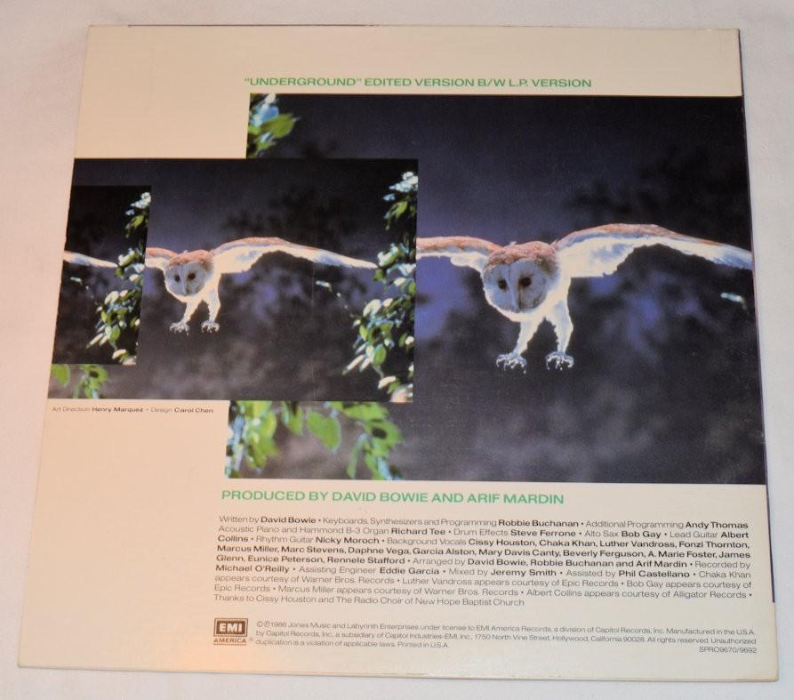 Bowie, David - Underground