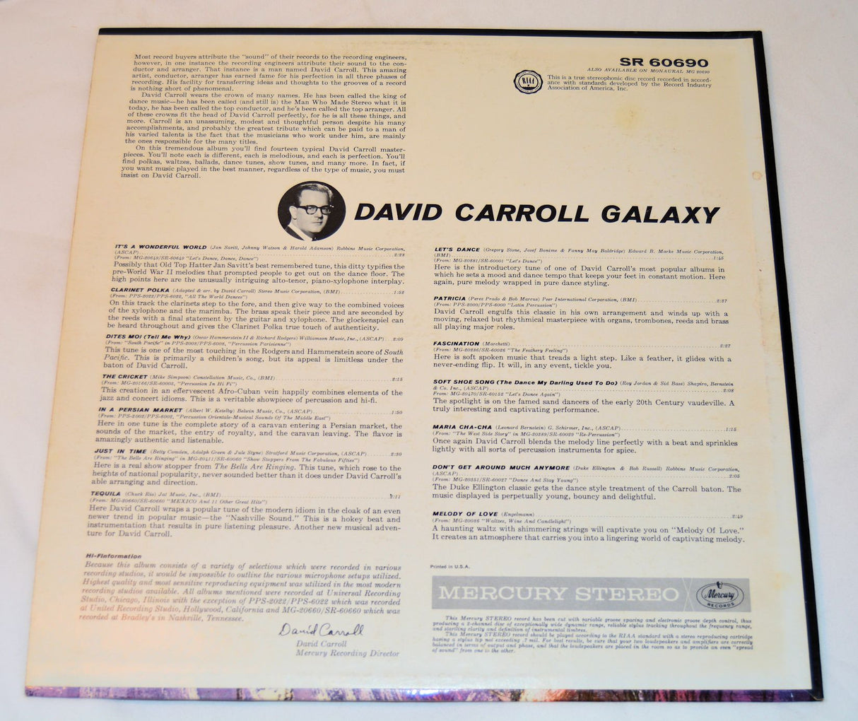 Carroll, David - Galaxy