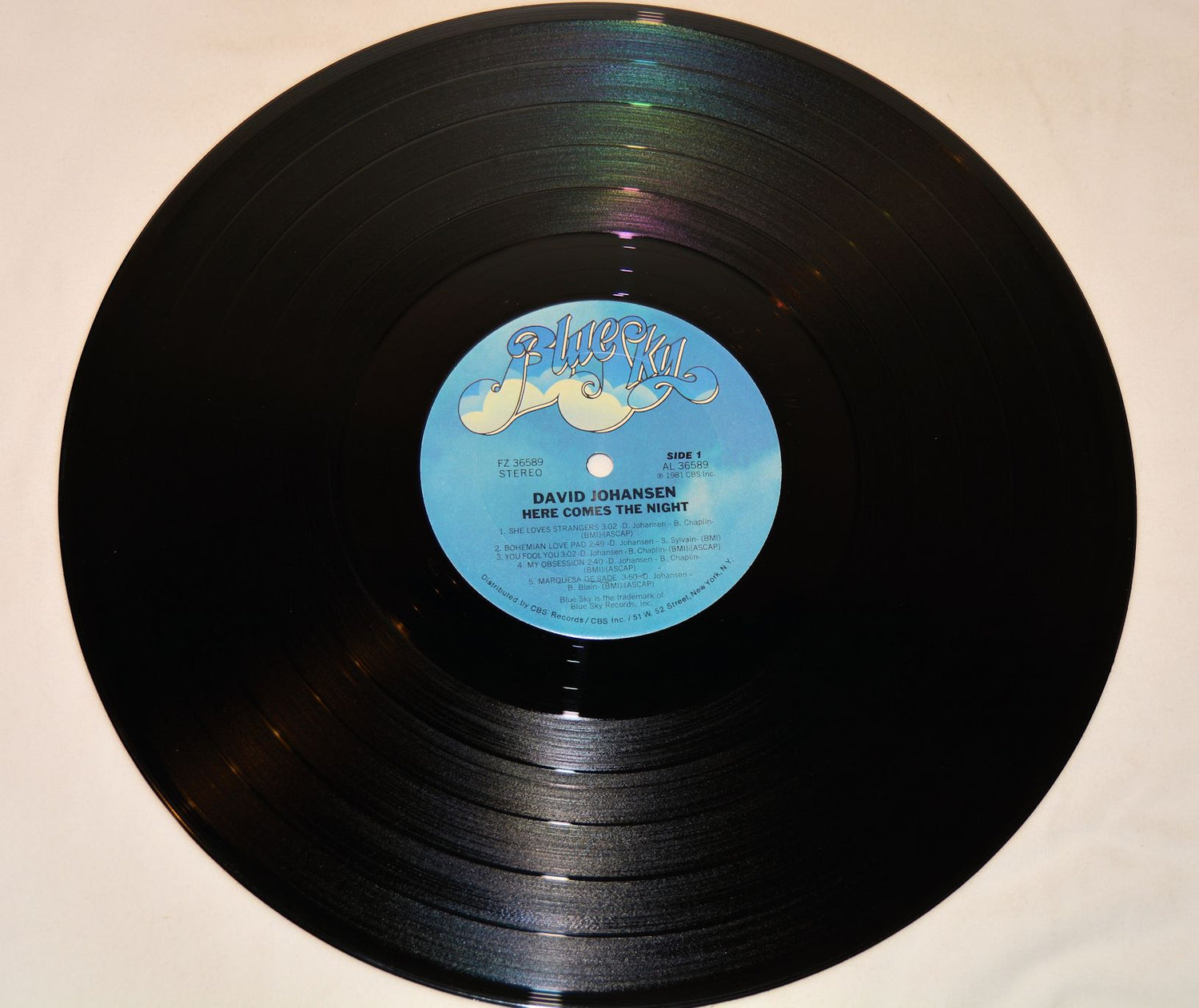 Johansen, David - Here Comes The Night