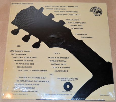 Peel, David - An Evening With