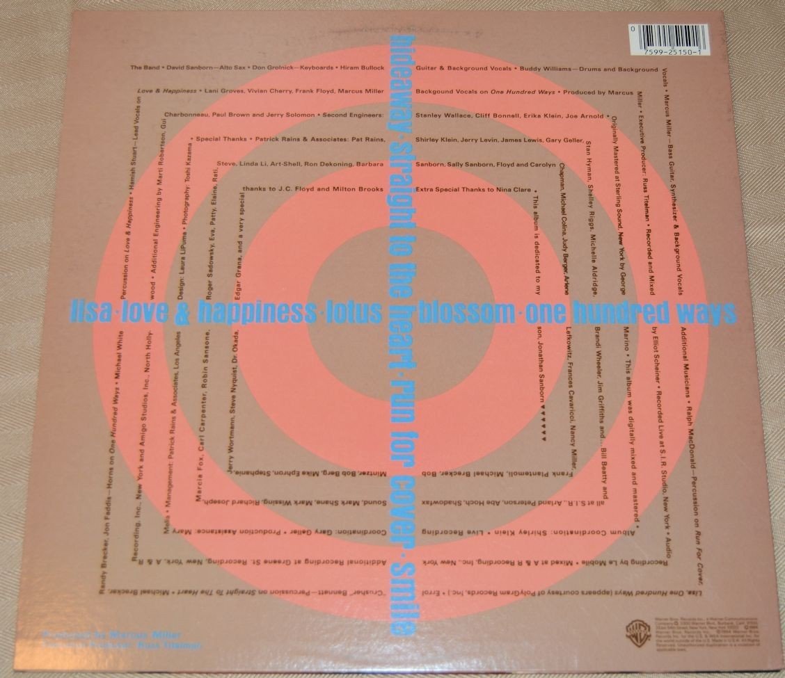 Sanborn, David - Straight To The Heart