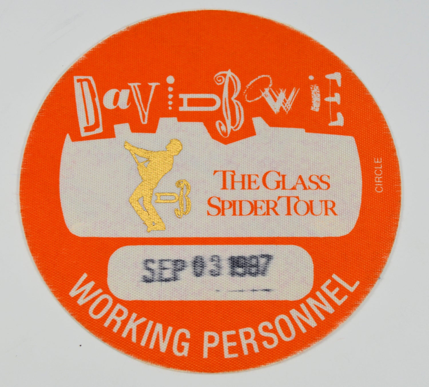 Bowie, David - Backstage Pass 1987