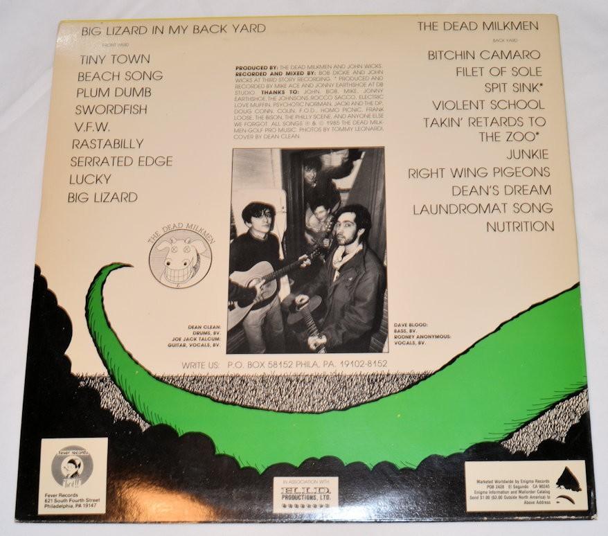 Dead Milkmen, The - Big Lizard In My Backyard